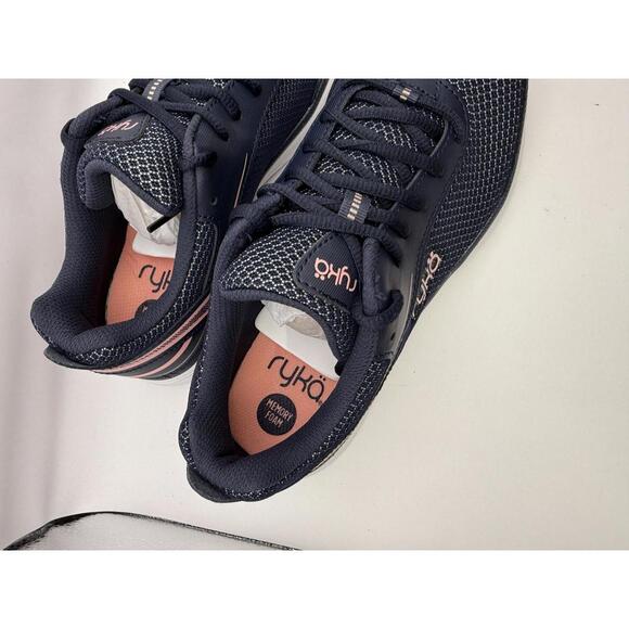 Ryka Women's Navy and Pink Sneakers Destiny 2 Size 5.5 - Picture 4 of 10